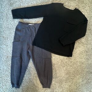 Like New Zara Toddler Boy Outfit Set size 3-4T